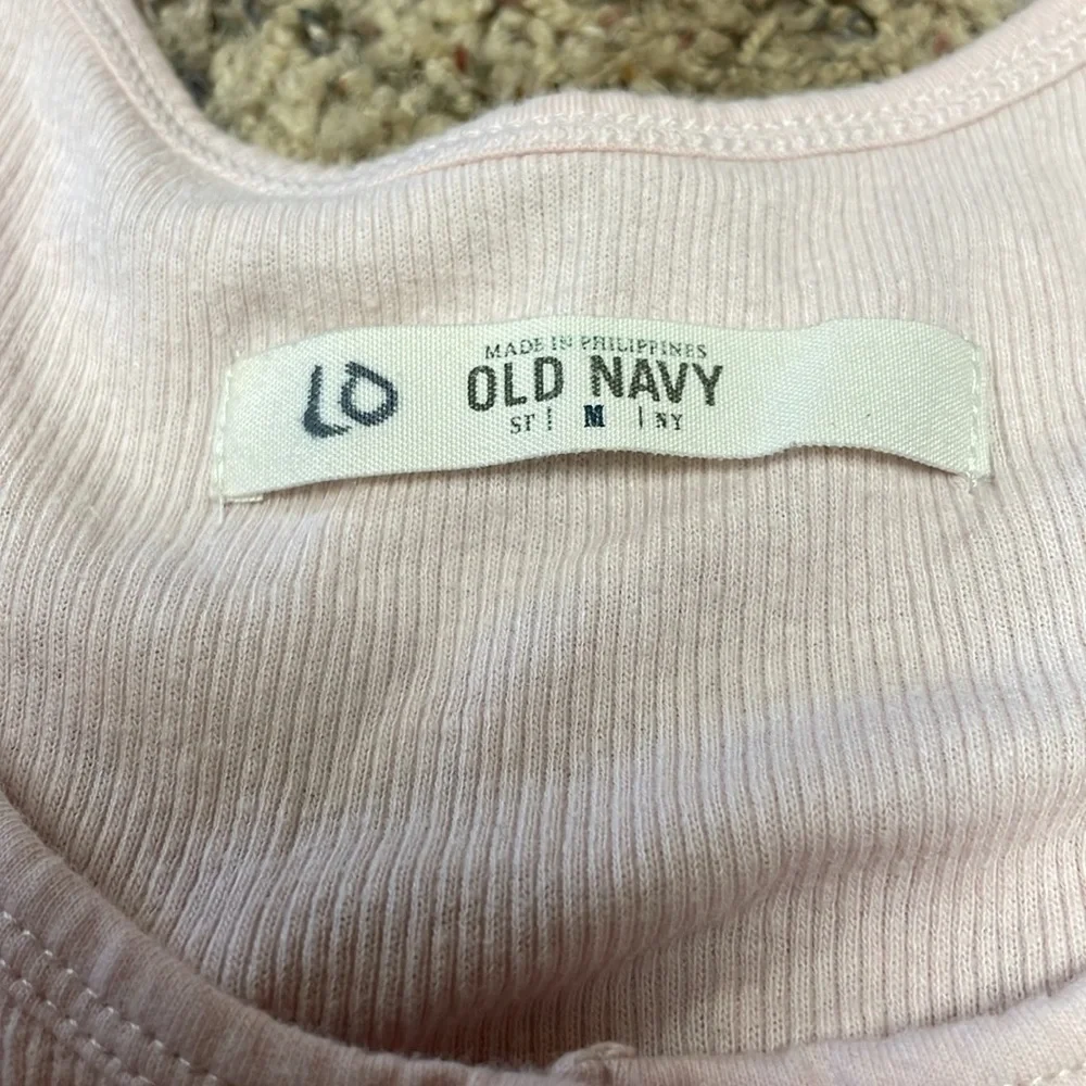 Old Navy light pink maternity tank size M - Picture 2 of 3